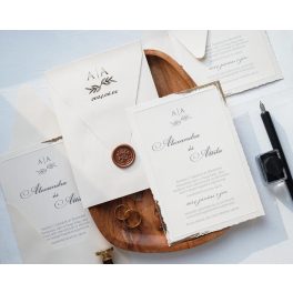 9218 - Elegáns Esküvői Meghívó