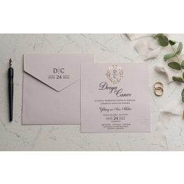 9227 - Dombornyomott Esküvői Meghívó