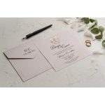 9227 - Dombornyomott Esküvői Meghívó