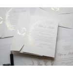 9229 - Dombornyomott Esküvői Meghívó 