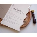 9252 - Elegáns Esküvői Meghívó