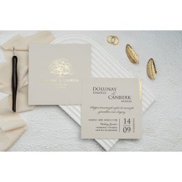 9256 - Elegáns Esküvői Meghívó