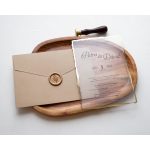 9261 - Plexi esküvői meghívó