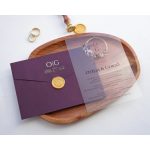 9267 - Plexi esküvői meghívó