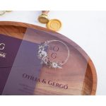 9267 - Plexi esküvői meghívó