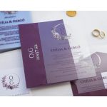 9267 - Plexi esküvői meghívó