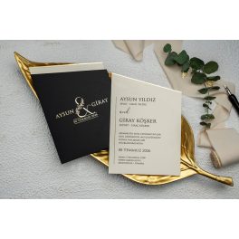 9275 - Elegáns Esküvői Meghívó