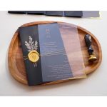 9278 - Plexi esküvői meghívó