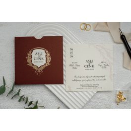 9288 - Elegáns Esküvői Meghívó