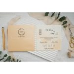 9306 - Minimalista Esküvői meghívó