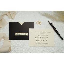 9308 - Elegáns Esküvői Meghívó
