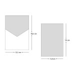 9324 - Virágos esküvői meghívó