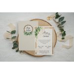 9325 - Greenery Esküvői meghívó