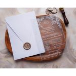 9364 - Plexi esküvői meghívó