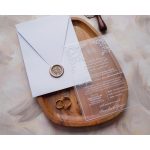 9364 - Plexi esküvői meghívó