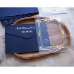 9367 - Plexi esküvői meghívó