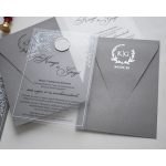 9368 - Plexi esküvői meghívó