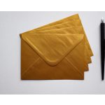 Arany színű boríték - C6