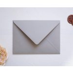 Agyag szürke prémium boríték - B6 