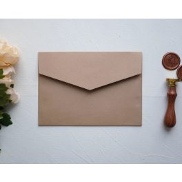Barna színű boríték - C6 