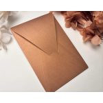 Z13316 - Bronz színű díszboríték - 21 x 14 cm