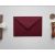 Bíborvörös prémium boríték - C6