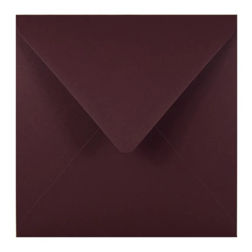 Burgundy vörös prémium boríték - K4 