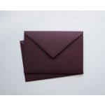 Burgundy vörös prémium boríték - C6