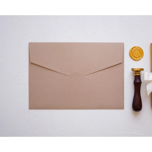 Z9252 - Cappuccino díszboríték - 20 x 14 cm