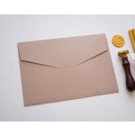 Z9252 - Cappuccino díszboríték - 20 x 14 cm