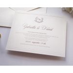 1154 - Minimalista esküvői meghívó