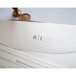 1166- Minimalista esküvői meghívó