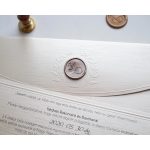 1166- Minimalista esküvői meghívó