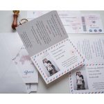 EM58 - Útleveles esküvői meghívó