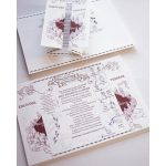 EM64 - Tekergők térképe esküvői meghívó, Harry Potter-es meghívó