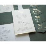 9255 - Greenery Esküvői meghívó