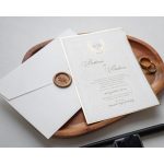 9264 - Elegáns Esküvői Meghívó