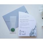 9273 - Greenery Esküvői meghívó