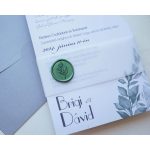 9273 - Greenery Esküvői meghívó