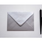 Ezüst színű boríték - C6
