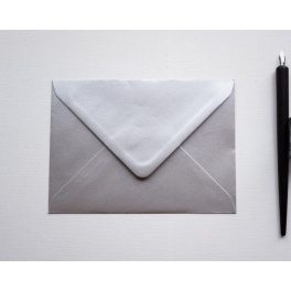 Ezüst színű boríték - C6