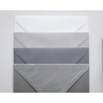 Ezüst színű boríték - C6