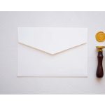 Z9264 - Fehér díszboríték - 20 x 14 cm