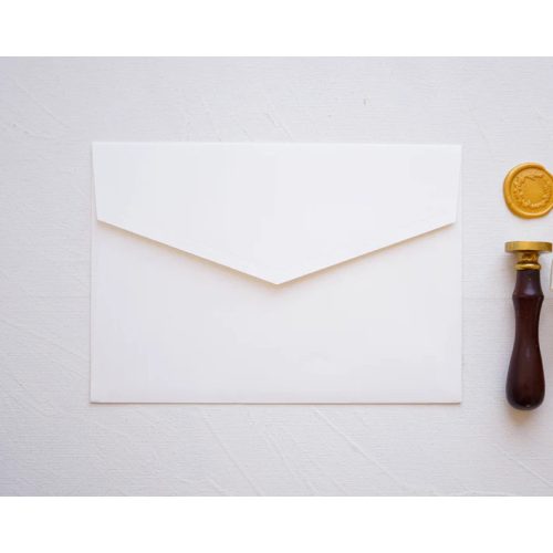 Z9264 - Fehér díszboríték - 20 x 14 cm