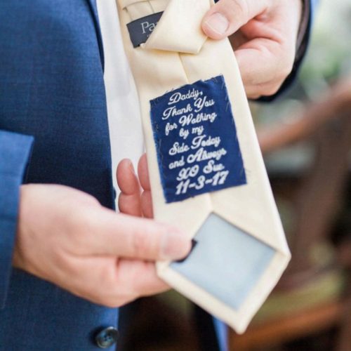 WORDS FROM THE HEART - feliratos nyakkendő