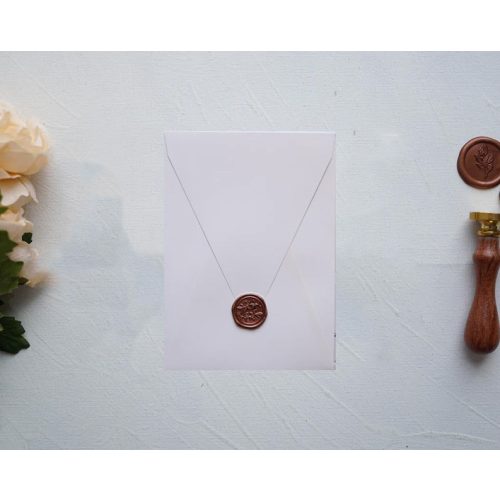 Z9218 - Krém díszboríték - 20 cm x 14 cm