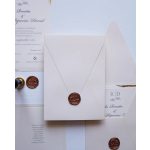 Z9218 - Krém díszboríték - 20 cm x 14 cm