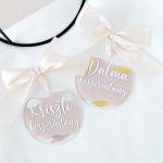 Esküvői vállfadísz 