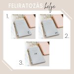 Feliratozott kártyatartó