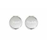 Névre szóló fém tükör